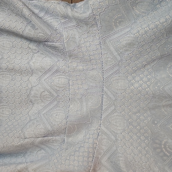 Cute Light Blue Sleeveless Dress - Picture 5 of 11